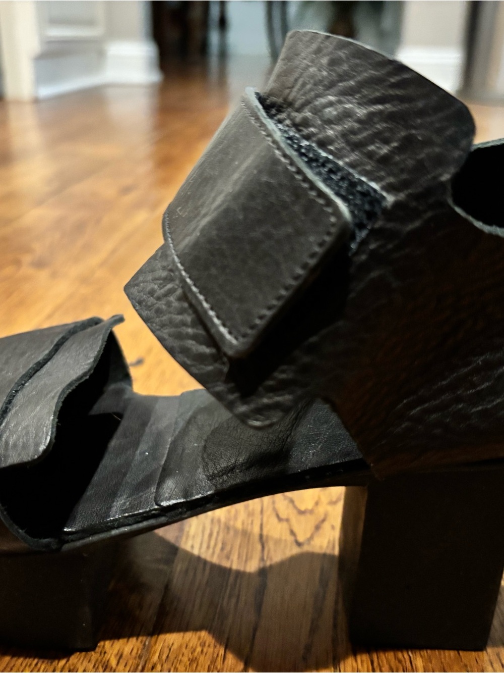 Visor Black Women’s Sandals by Trippen - Picture 4 of 4